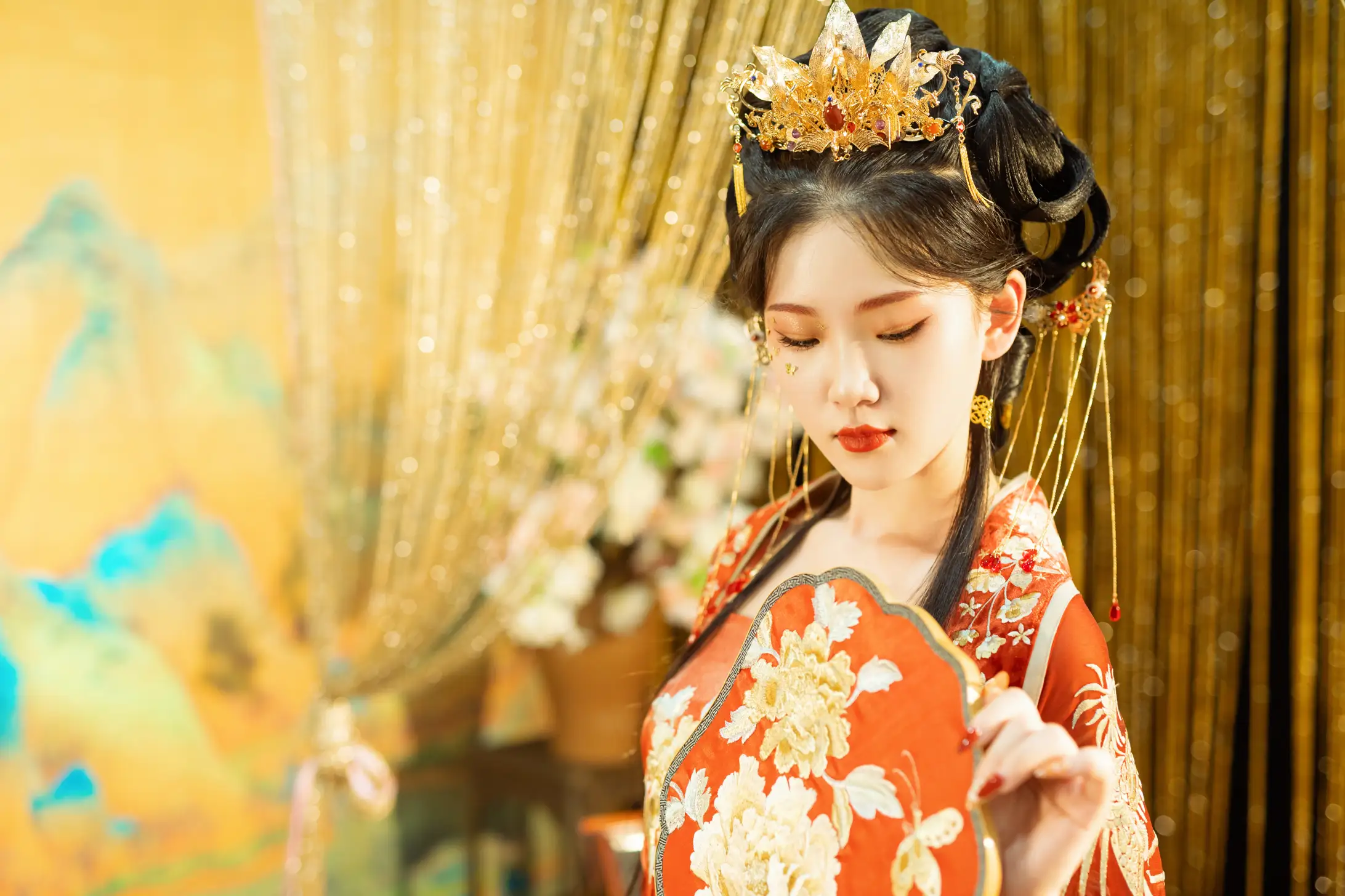 [艺图语] 2022.09.05 Vol.1873 – 红衣娘子 相望回首喵喵喵#[48P]-9