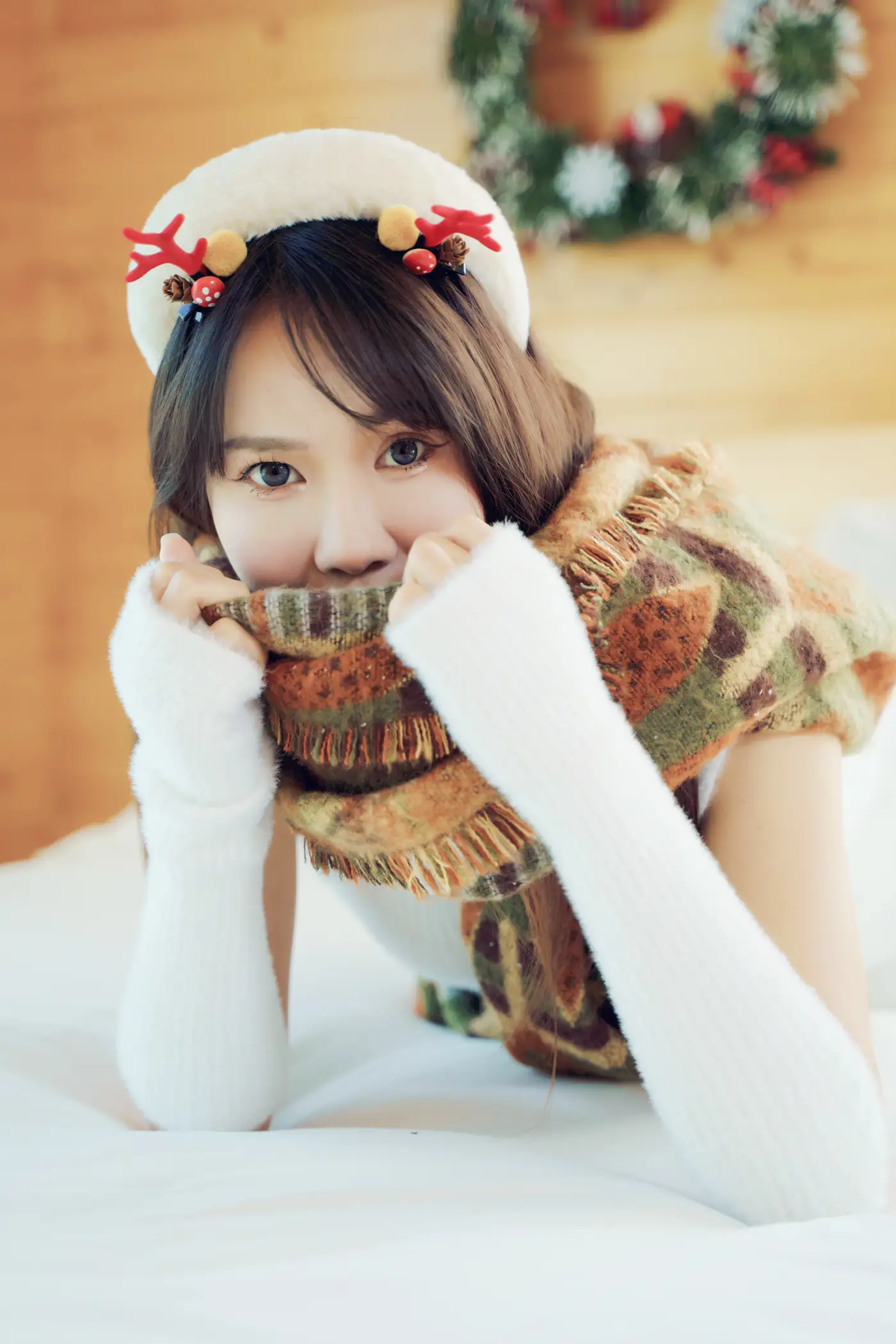 [艺图语] 2021.12.21 Vol.509 – 圣诞少女 lin#[42P]-10