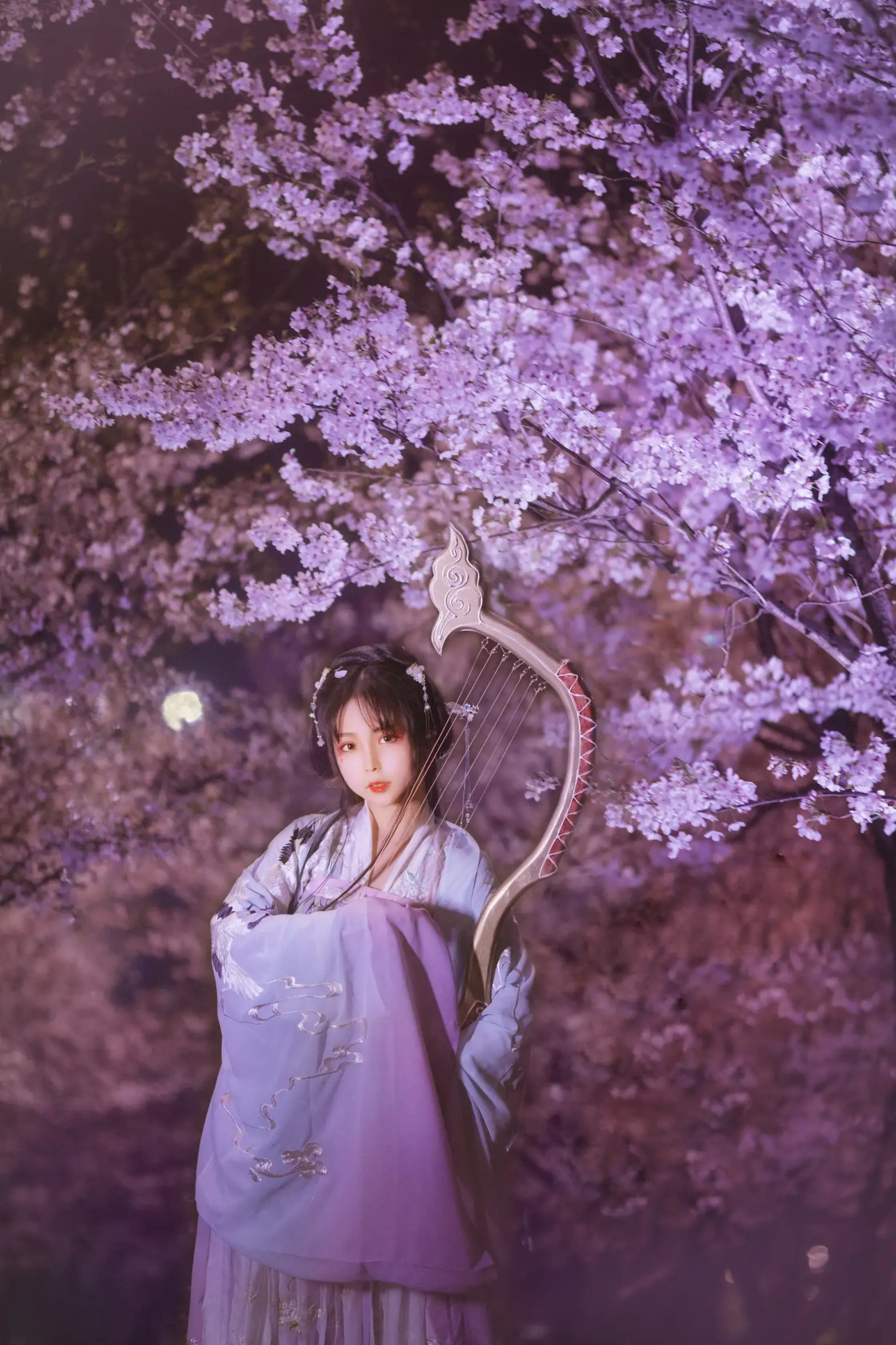[艺图语] 2022.08.10 Vol.1673 – 夜樱 阡墨红尘#[20P]-6