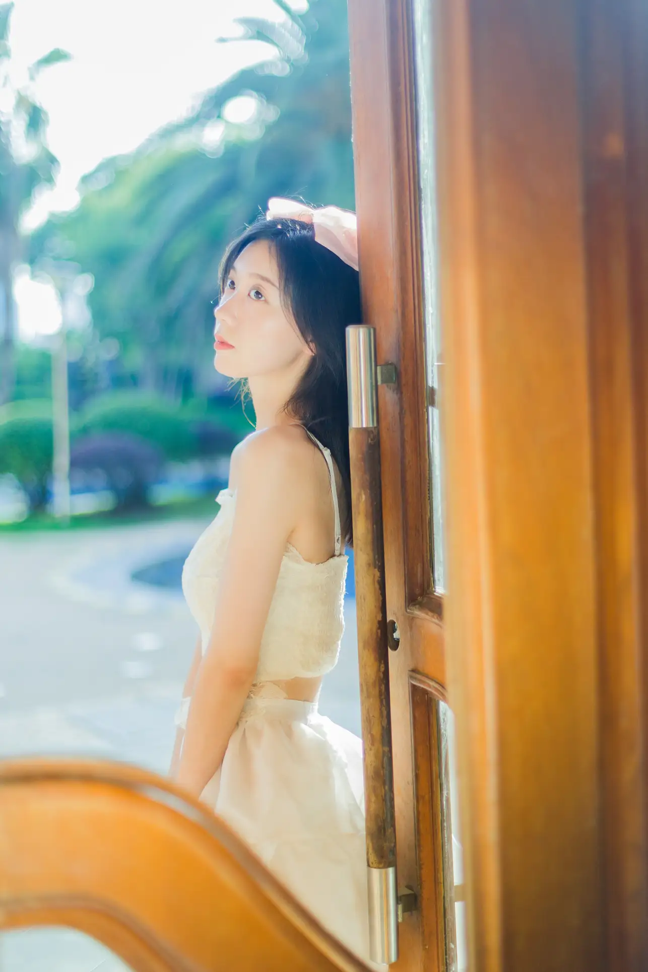 [艺图语] 2022.07.16 Vol.1495 – 午后来信 饲猫少女-#[37P]-2