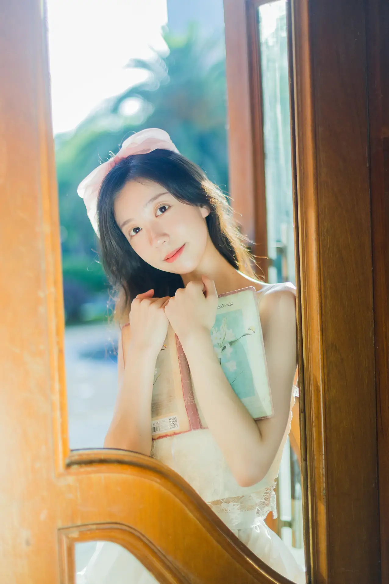 [艺图语] 2022.07.16 Vol.1495 – 午后来信 饲猫少女-#[37P]-2