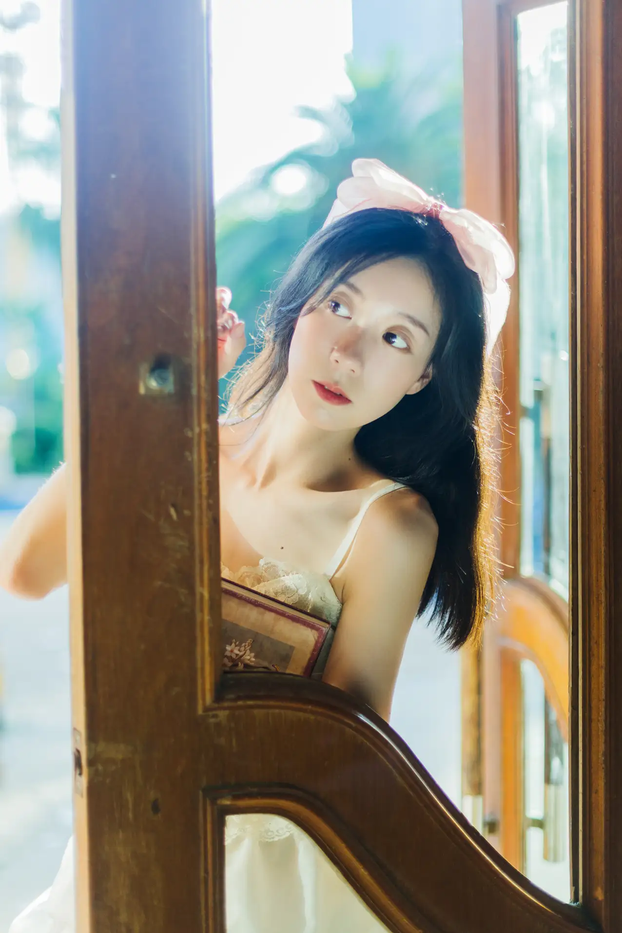 [艺图语] 2022.07.16 Vol.1495 – 午后来信 饲猫少女-#[37P]-5