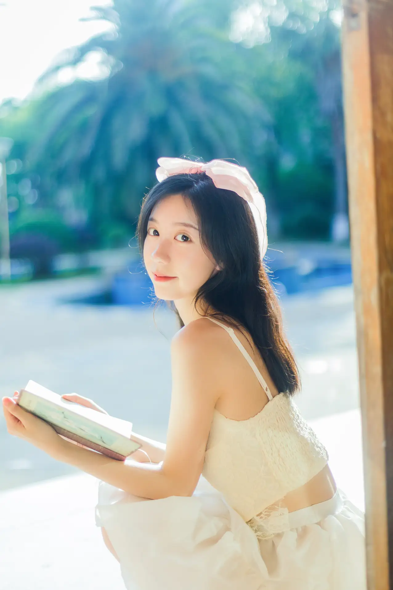 [艺图语] 2022.07.16 Vol.1495 – 午后来信 饲猫少女-#[37P]-4