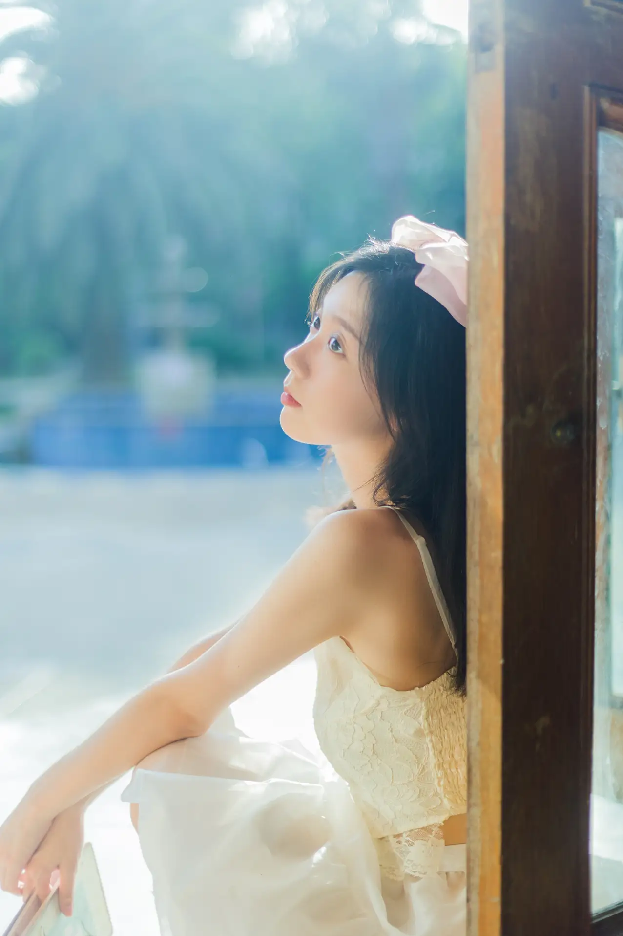 [艺图语] 2022.07.16 Vol.1495 – 午后来信 饲猫少女-#[37P]-5