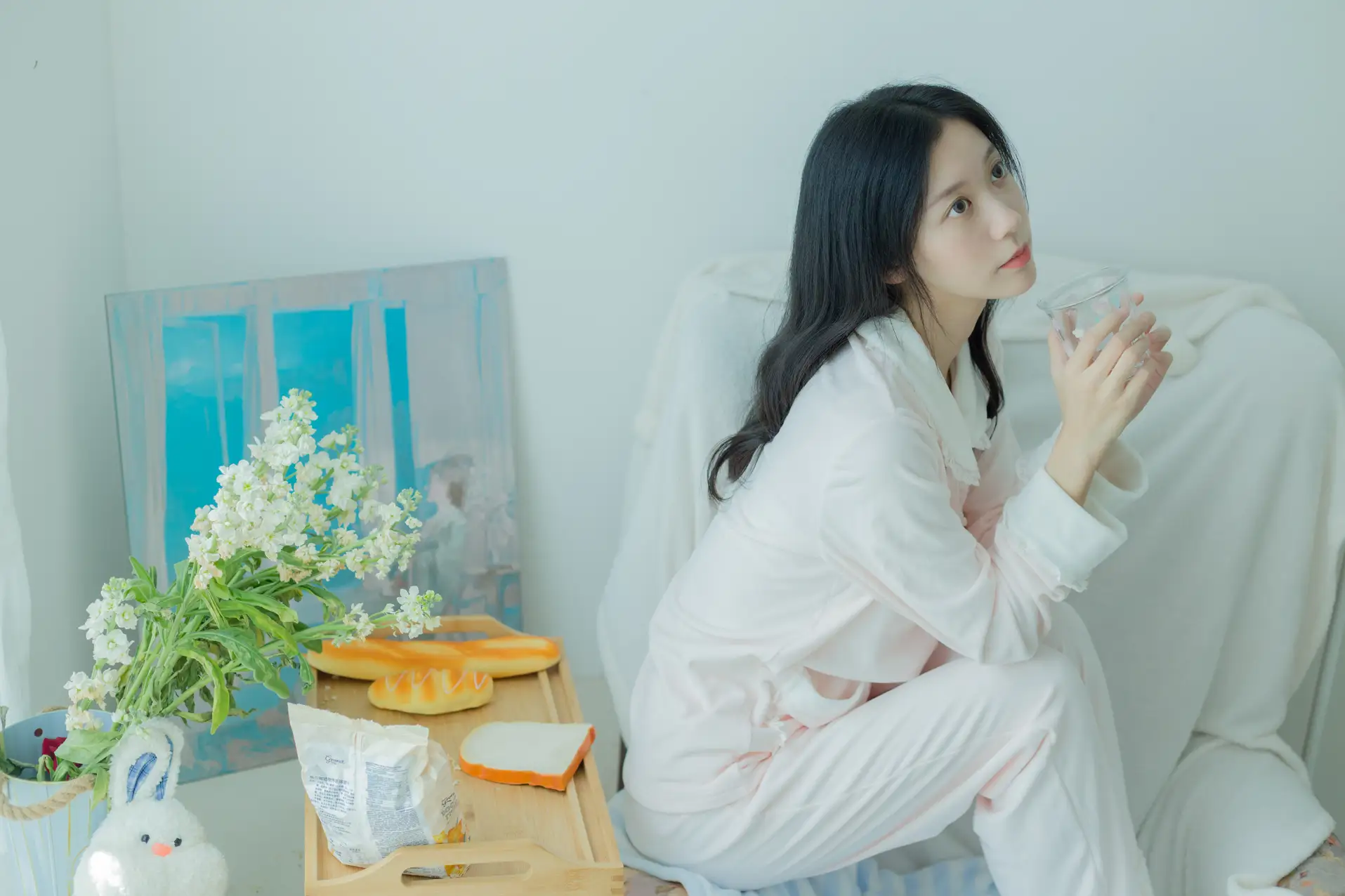 [艺图语] 2022.11.11 Vol.2411 – 降温日记 饲猫少女 饲猫少女-#[30P]-1