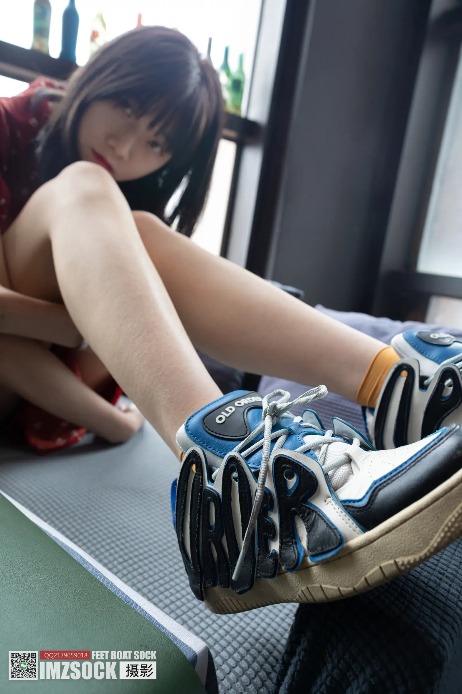 [Mzsock] Love beautiful feet NO.177 sea pepper#[74P]-8