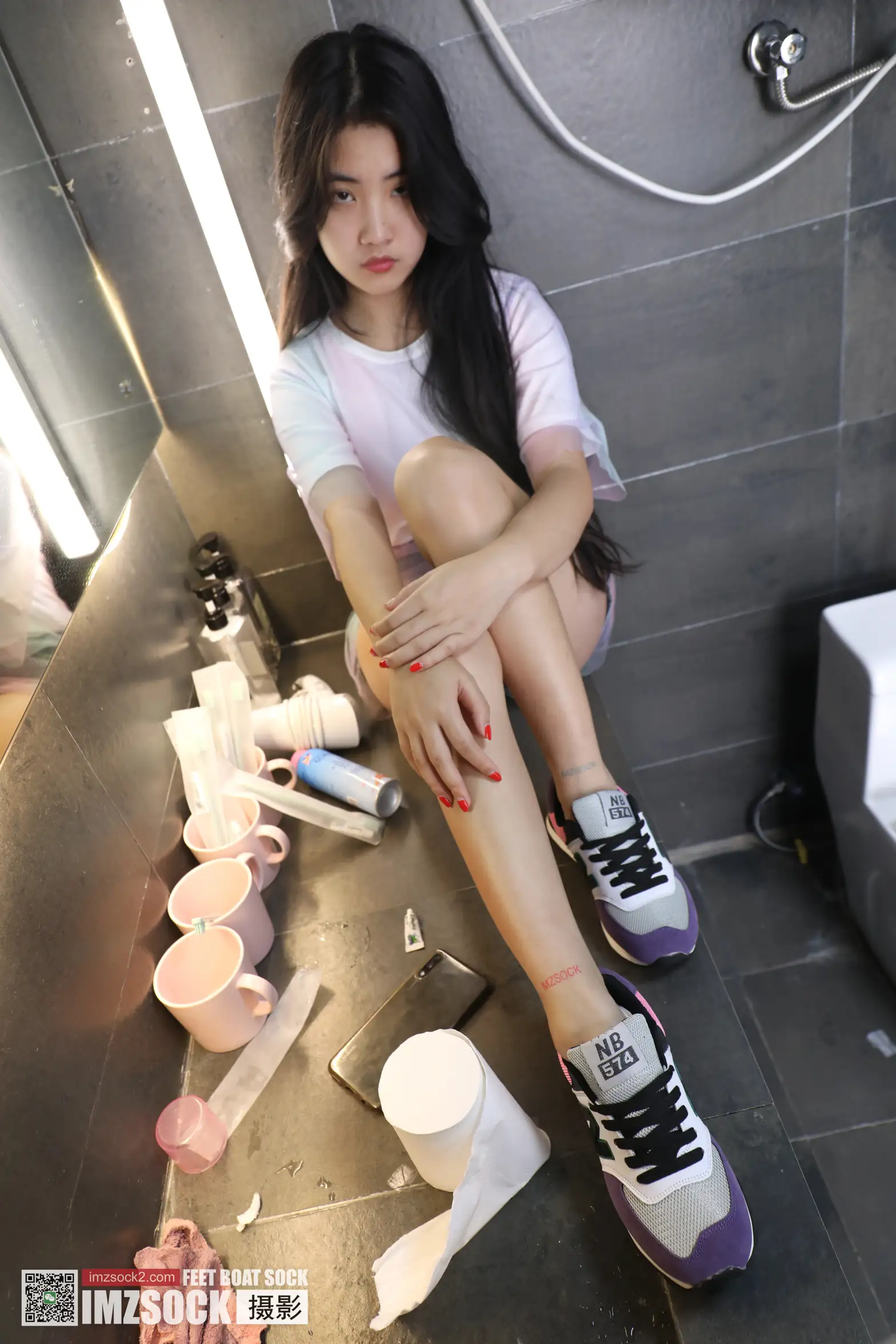 [Mzsock] Love beautiful feet NO.189 Dew#[74P]-4