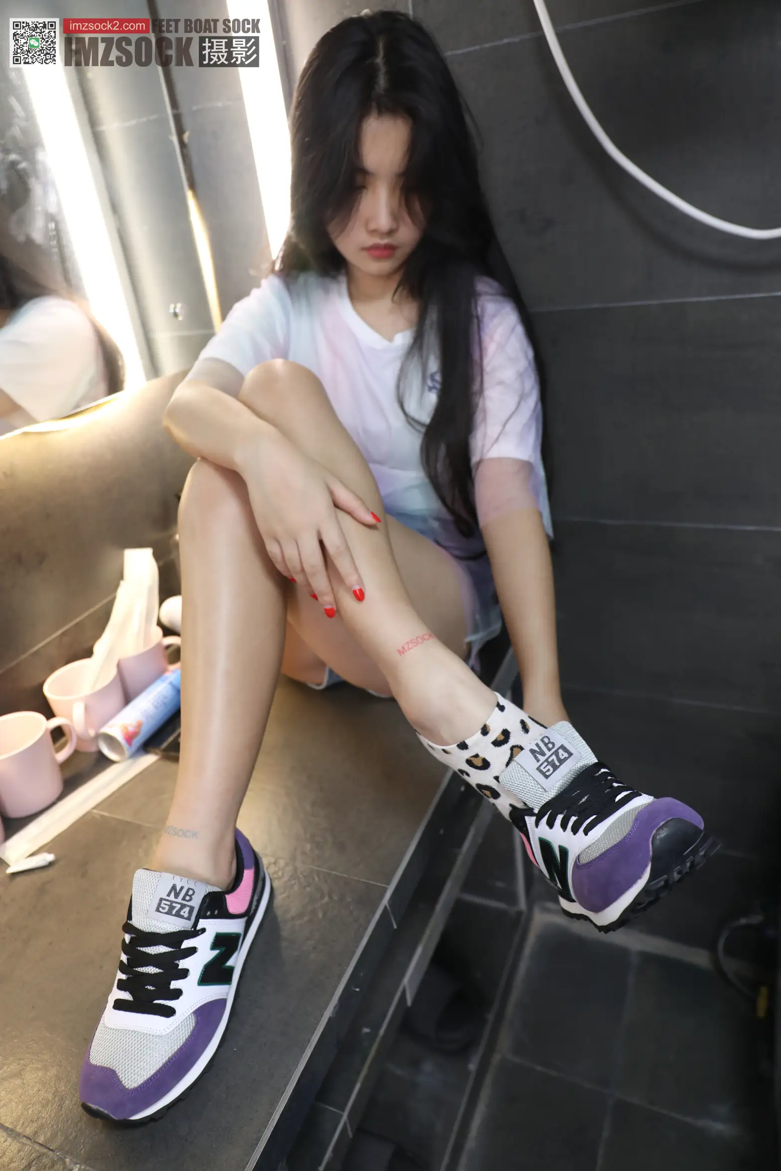 [Mzsock] Love beautiful feet NO.189 Dew#[74P]-8