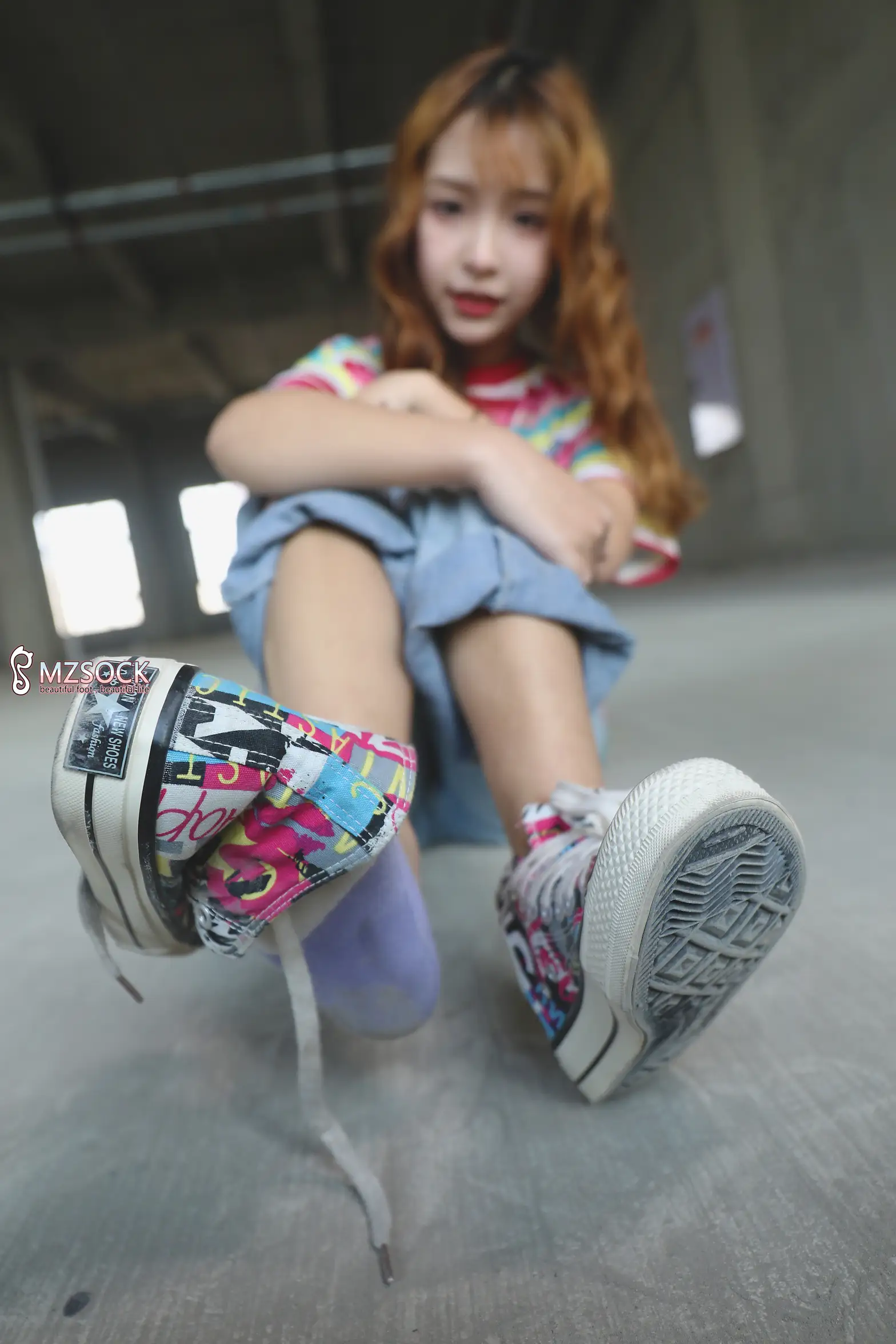 [Mzsock] Love beautiful feet NO.081 ella#[53P]-1