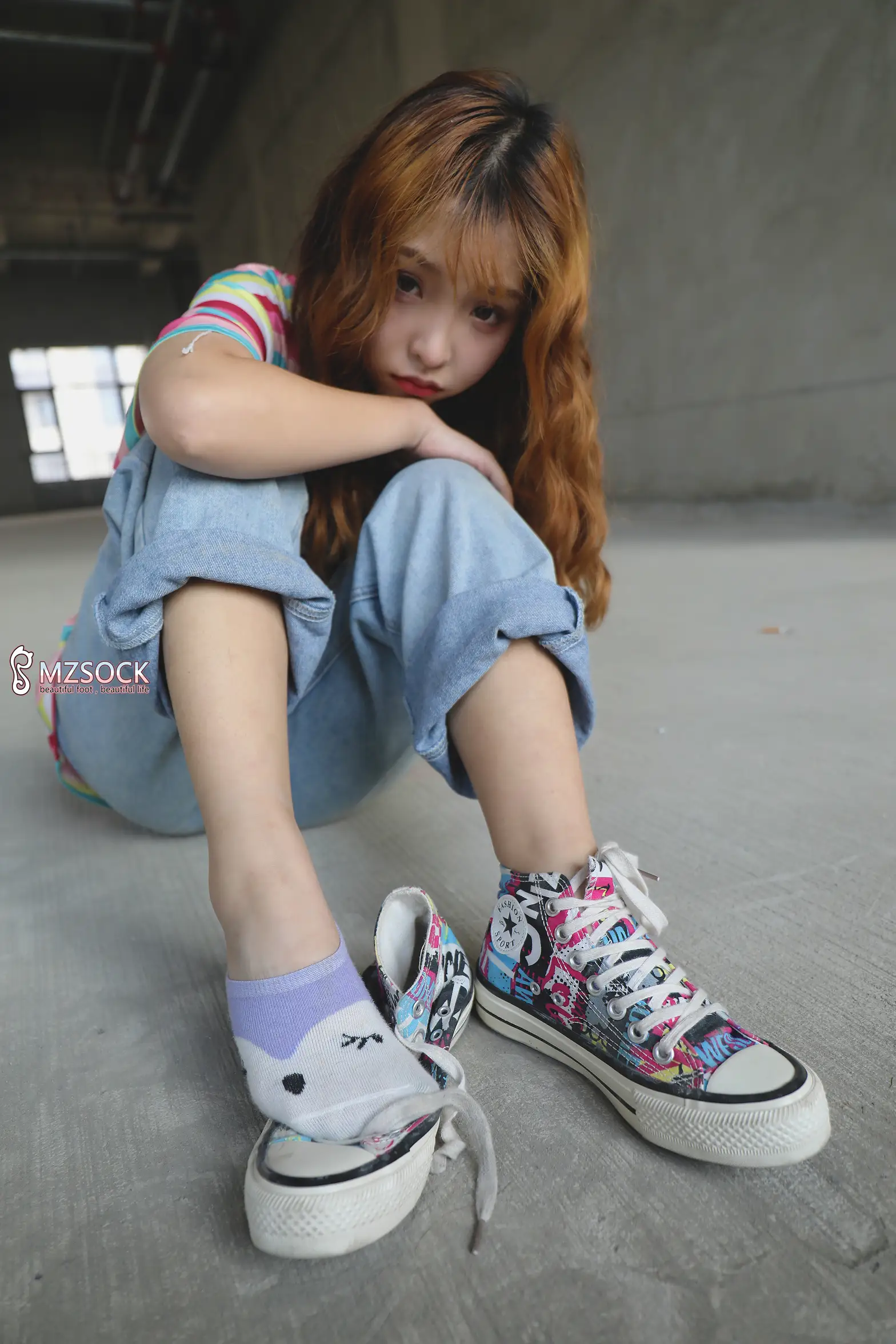 [Mzsock] Love beautiful feet NO.081 ella#[53P]-5