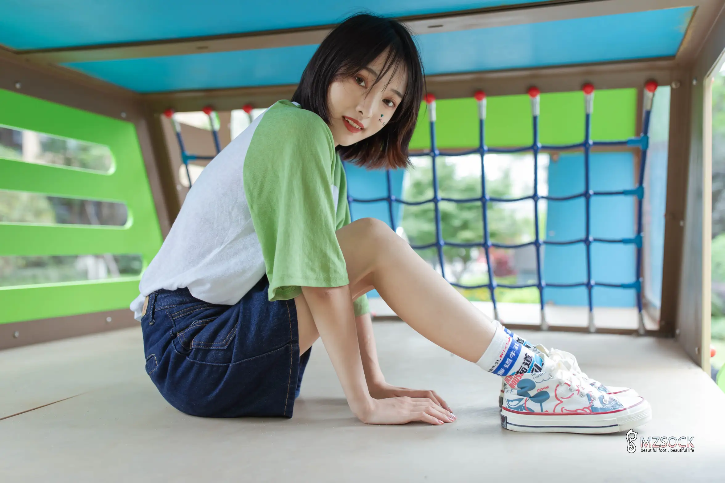 [Mzsock] Love beautiful feet NO.195 Sissi#[74P]-9