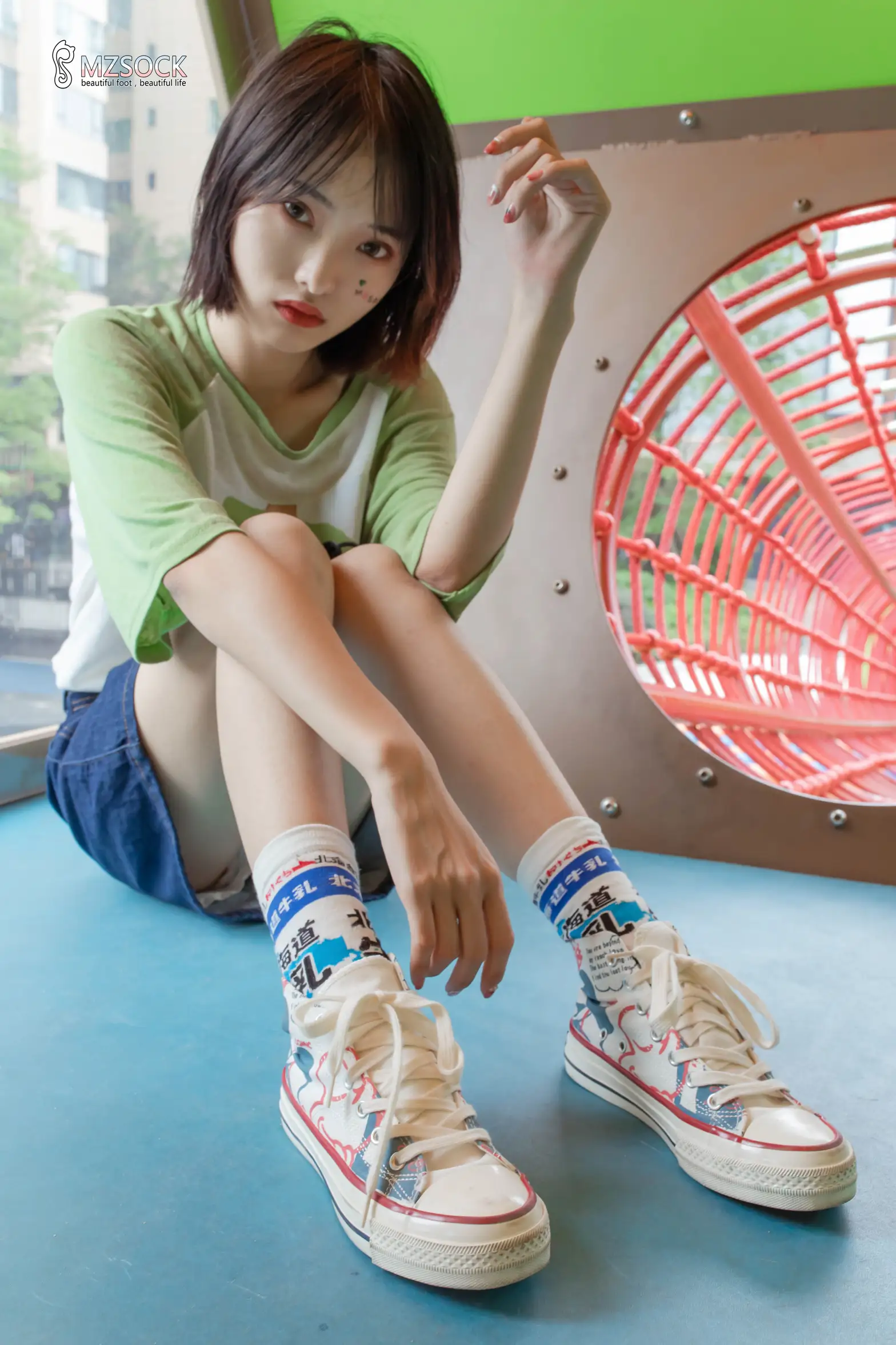 [Mzsock] Love beautiful feet NO.195 Sissi#[74P]-10