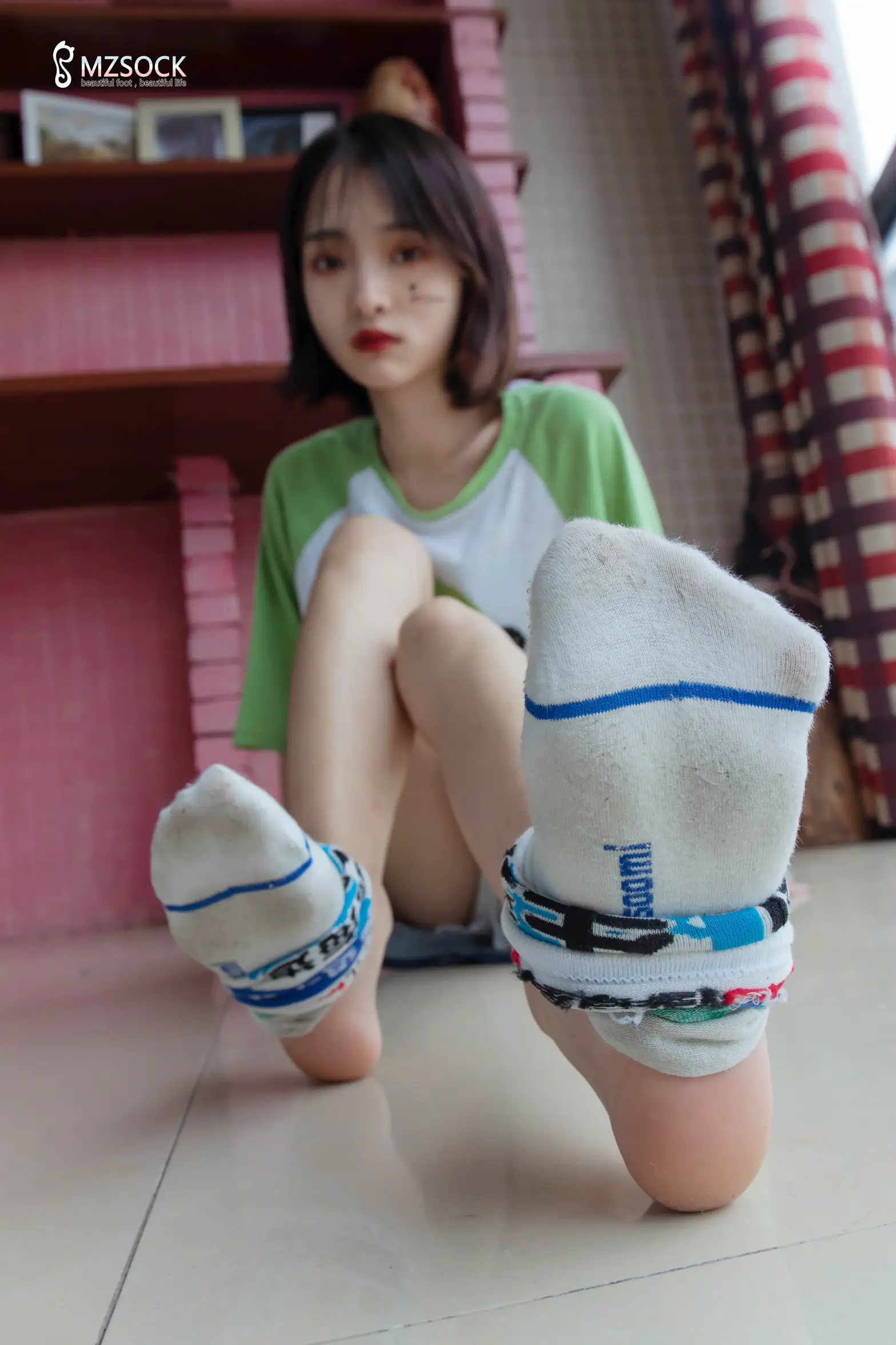 [Mzsock] Love beautiful feet NO.195 Sissi#[74P]-1