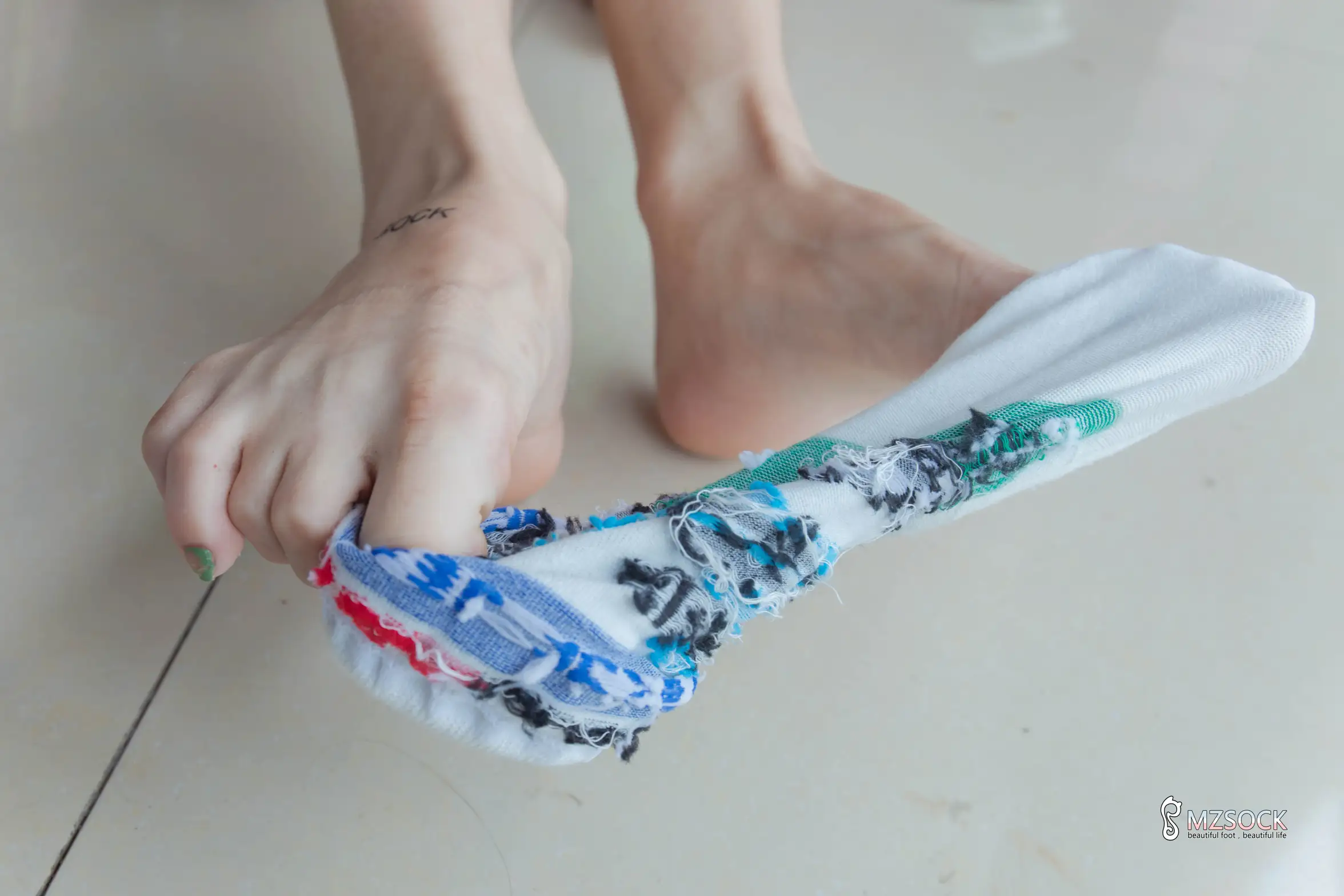 [Mzsock] Love beautiful feet NO.195 Sissi#[74P]-3