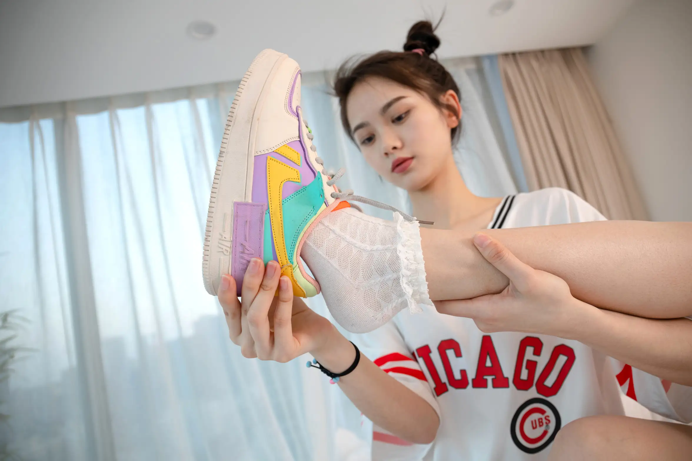 [Mzsock] Love Beauty Foot NO.166 Rain foam#[74P]-3