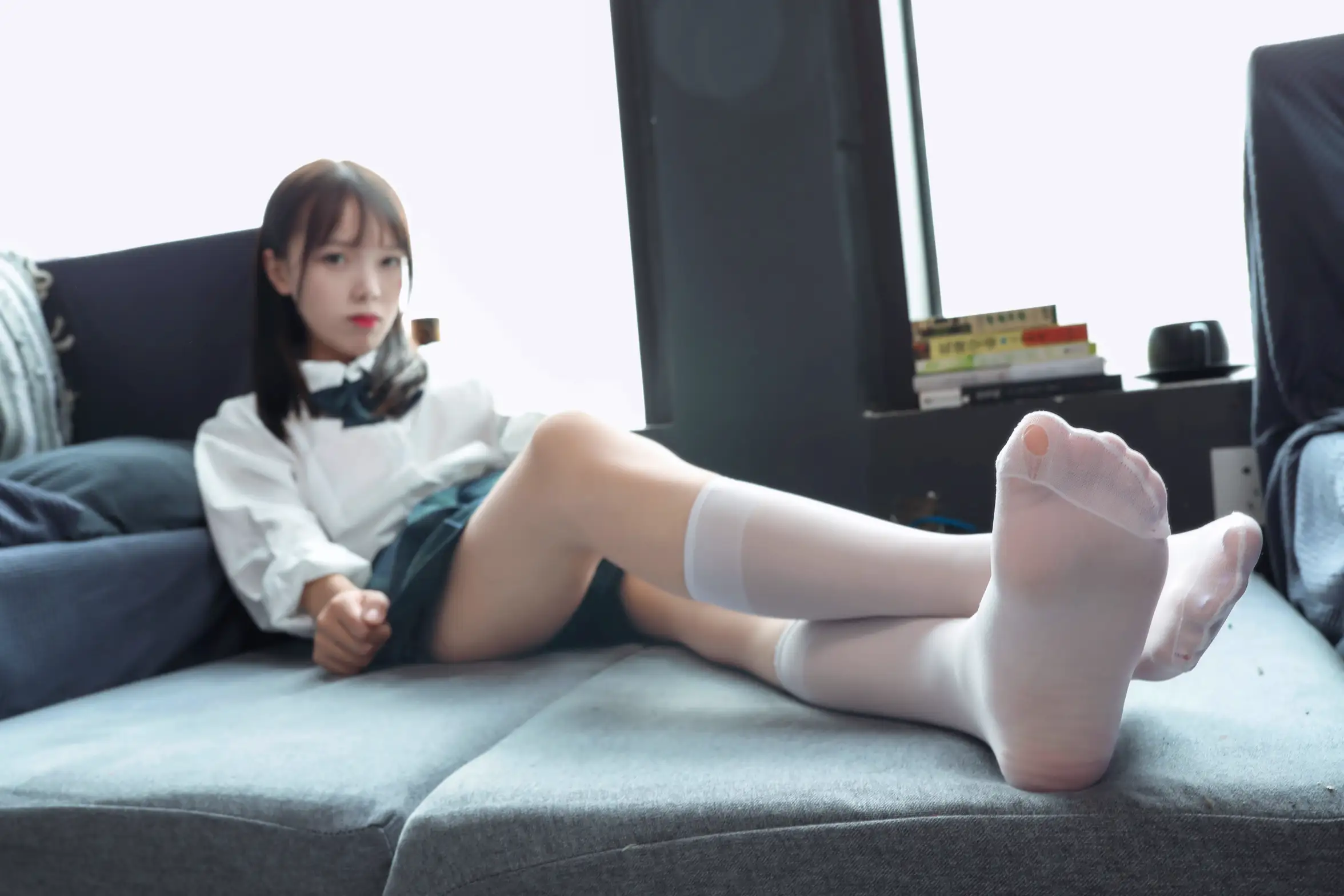 [Mzsock] Love beautiful feet NO.215 Mulberry#[74P]-10