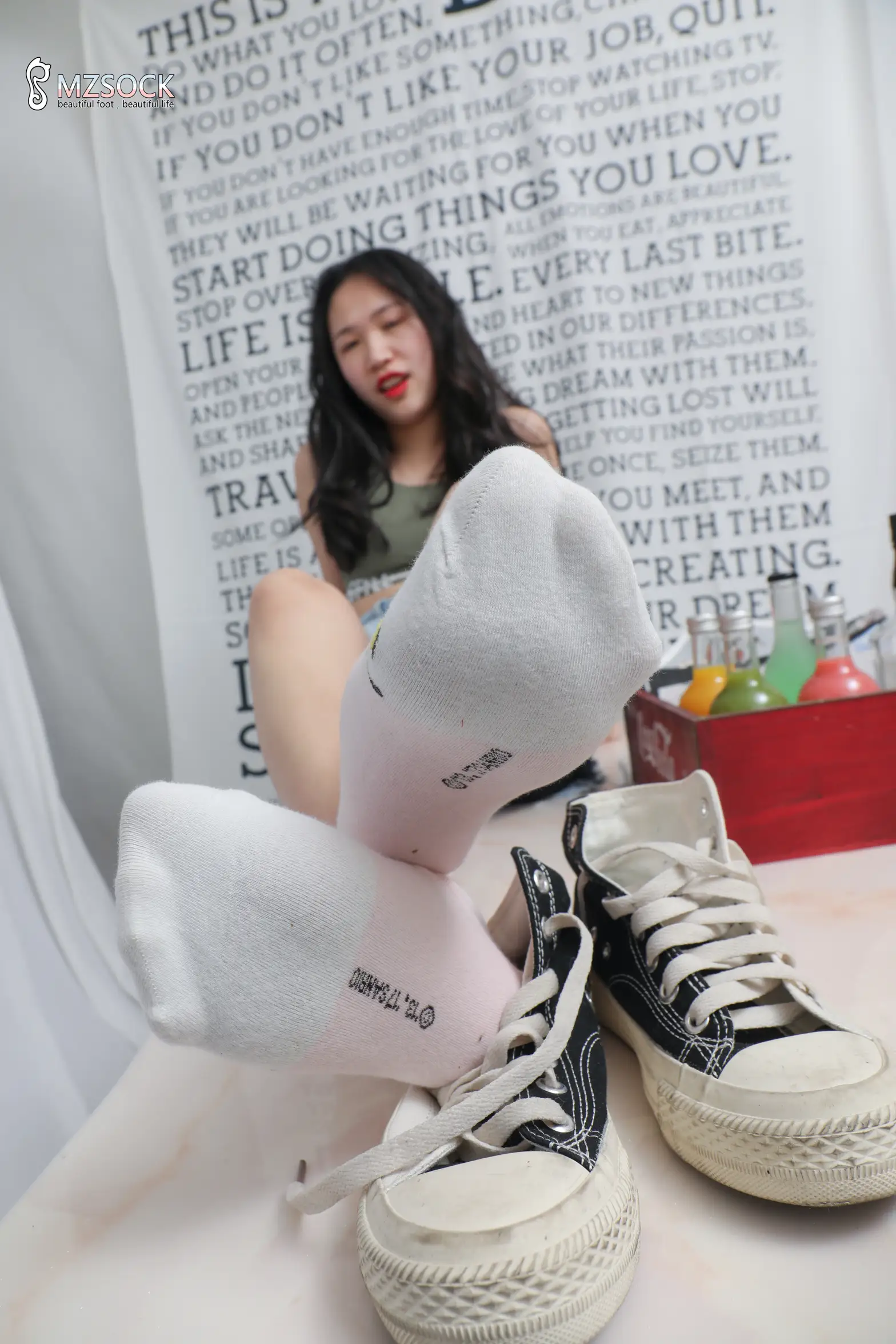 [Mzsock] Love Beauty Foot NO.204 north north#[74P]-6