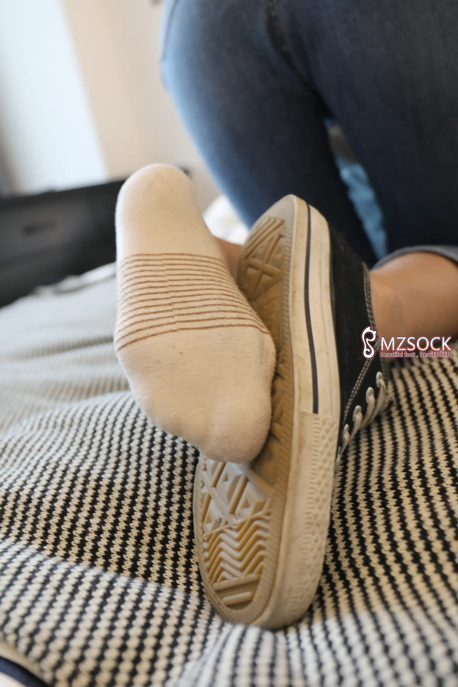 [Mzsock] Love beautiful feet NO.004 Fan Fan#[74P]-5