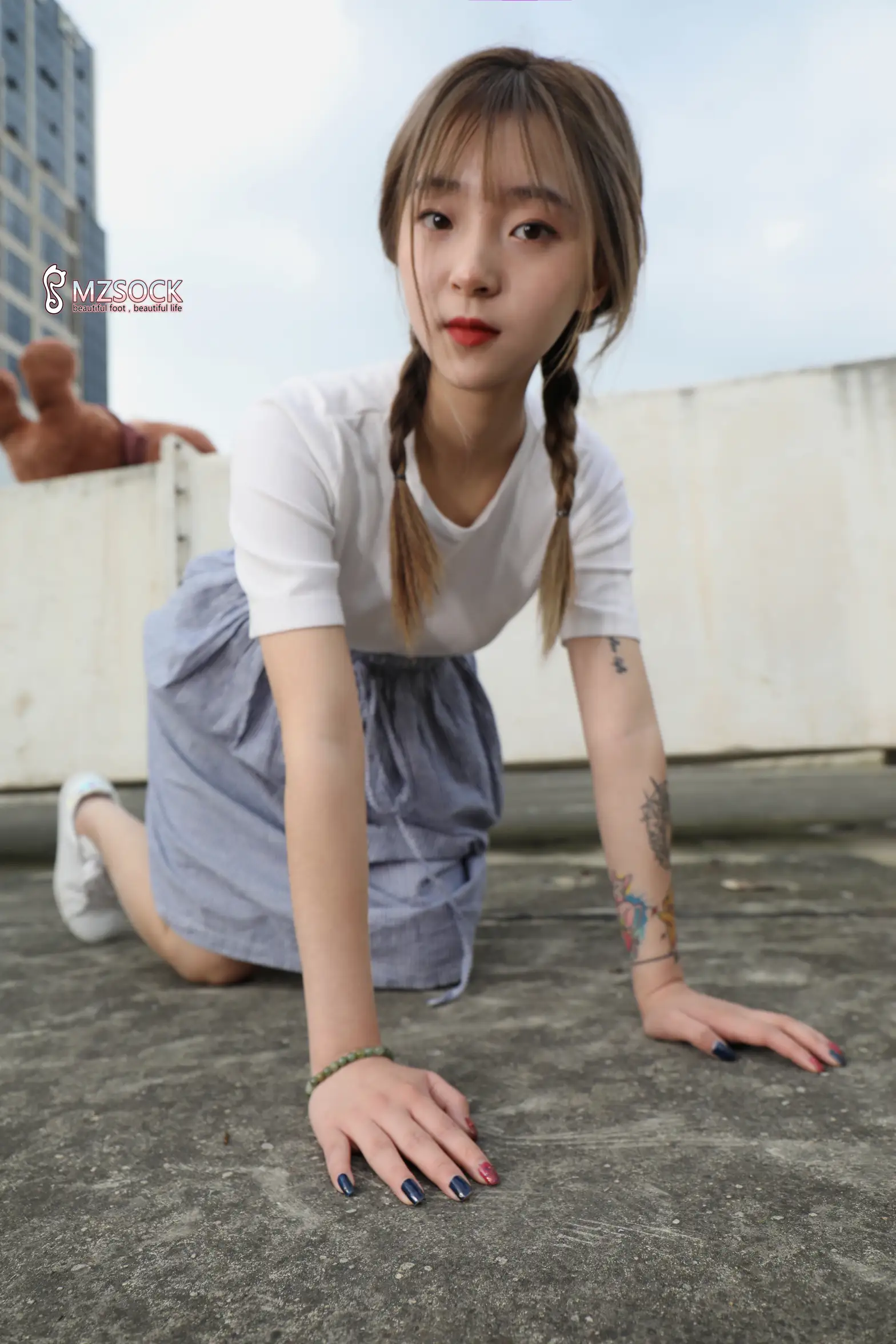 [Mzsock] Love beautiful feet NO.079 Meng Qi#[74P]-1