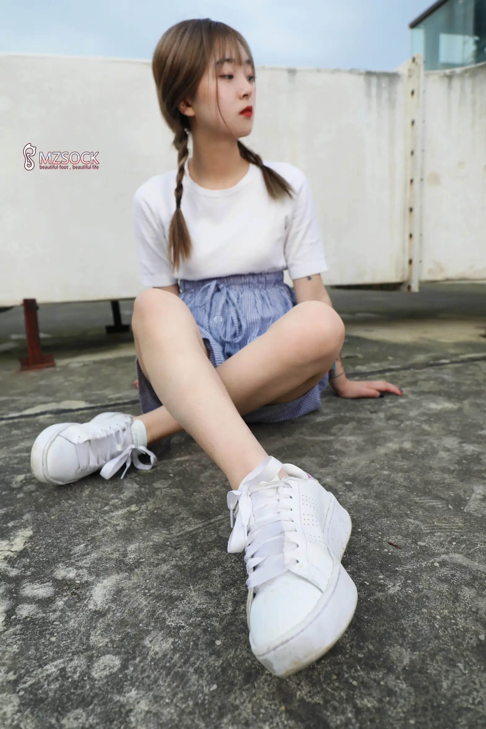 [Mzsock] Love beautiful feet NO.079 Meng Qi#[74P]-3