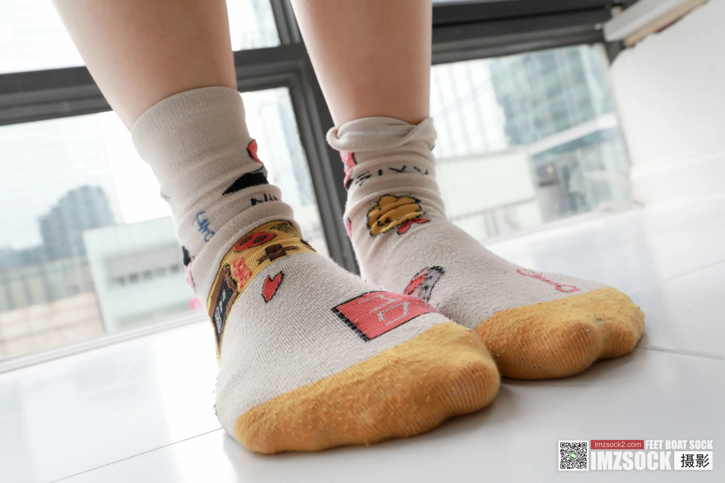 [Mzsock] Love Beauty Foot NO.088 wheat#[74P]-7