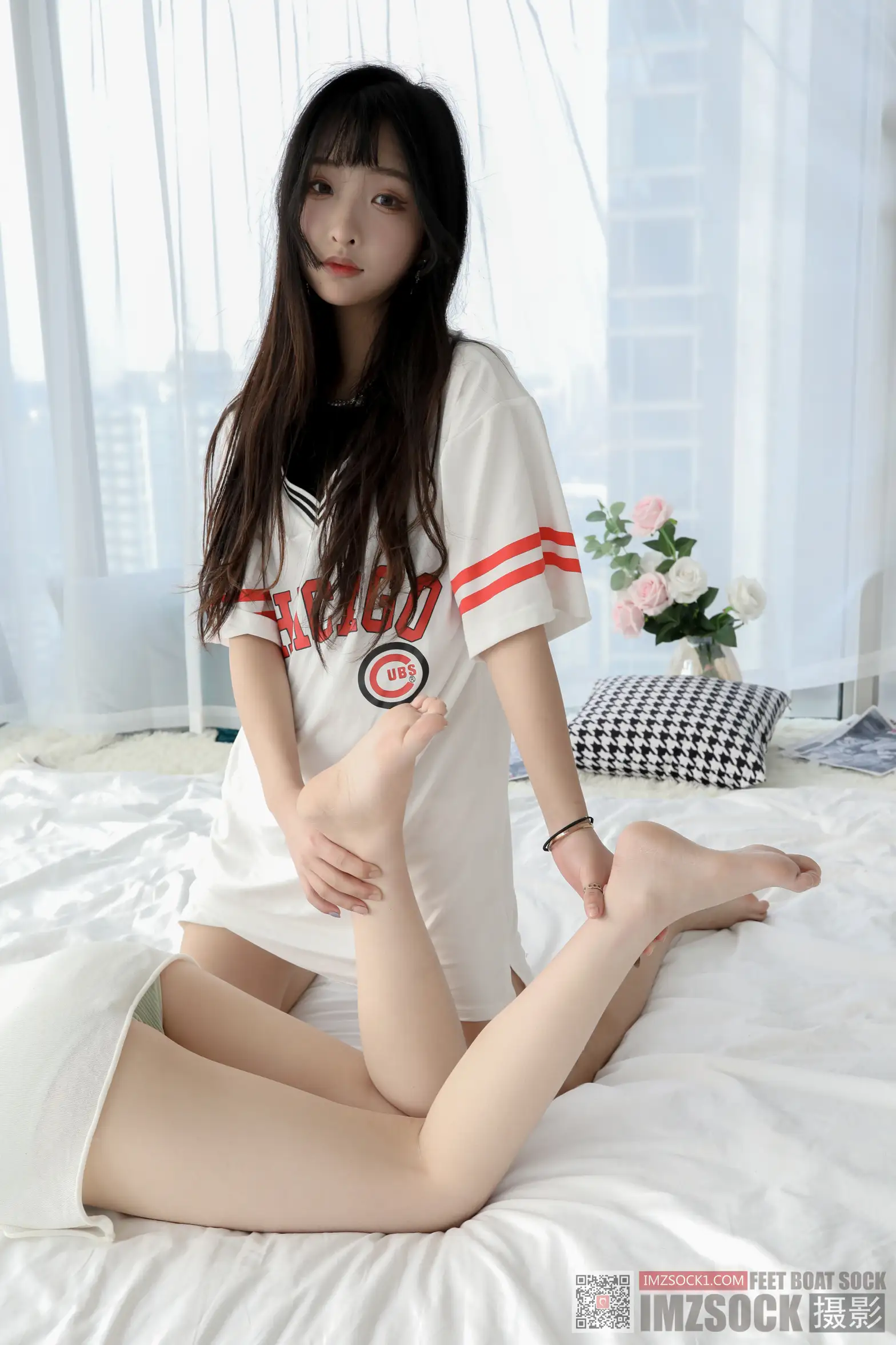 [Mzsock] Love beautiful feet NO.176 Mengqi#[74P]-3