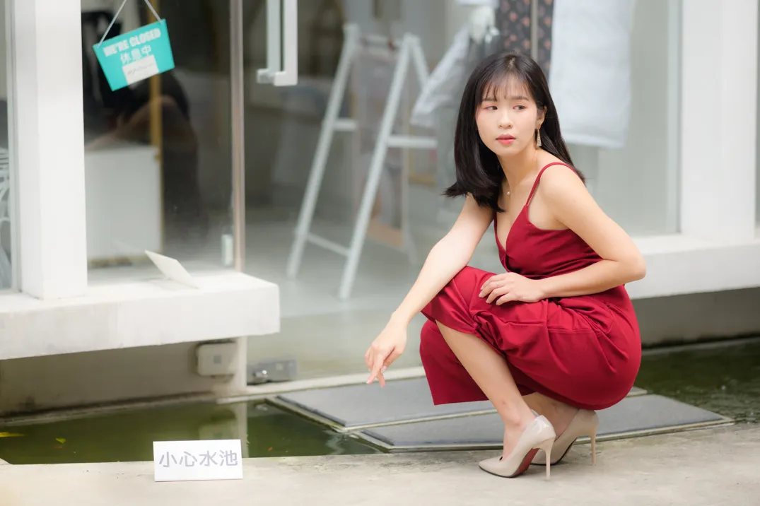 [Mzsock] NO.217 YoYo elegant jumpsuit with high heels street photography#[105P]-8