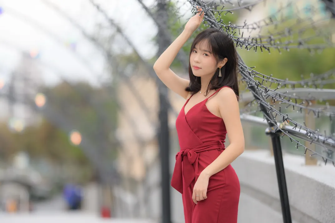 [Mzsock] NO.217 YoYo elegant jumpsuit with high heels street photography#[105P]-6