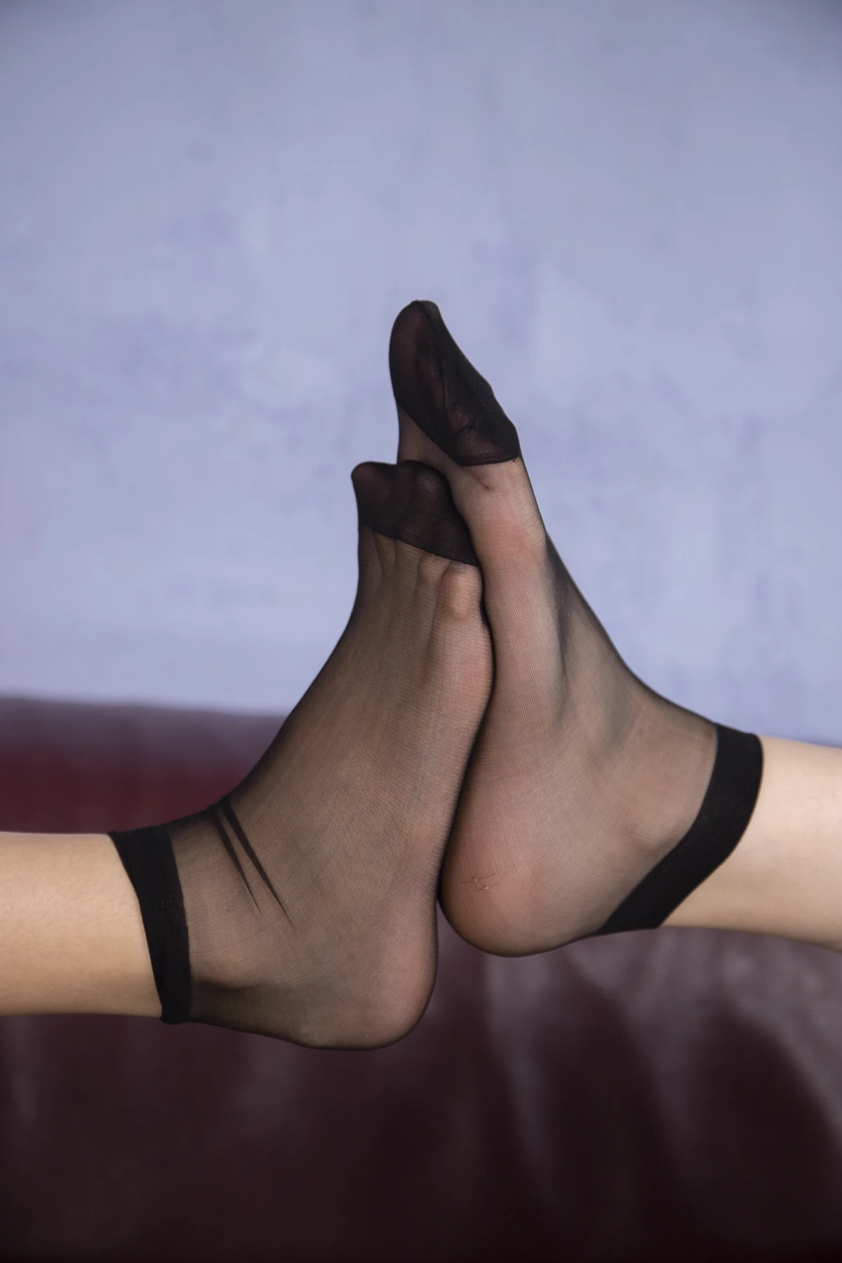 [Mzsock] NO.016 Xiaoyun and Xiaoxiao show off their beautiful feet in black stockings, big feet stepping on small feet, showing feet to feet Southern football skills#[102P]-8