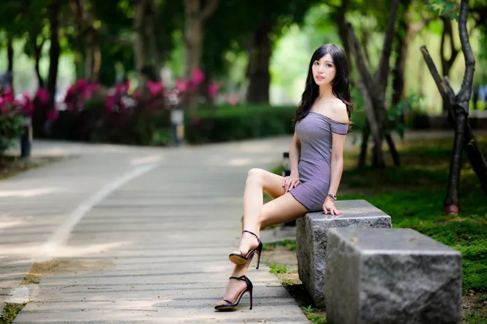 [Mzsock] NO.224 Bao Stockings and High Heels Beautiful Legs Outdoor Shot street photography#[79P]-1