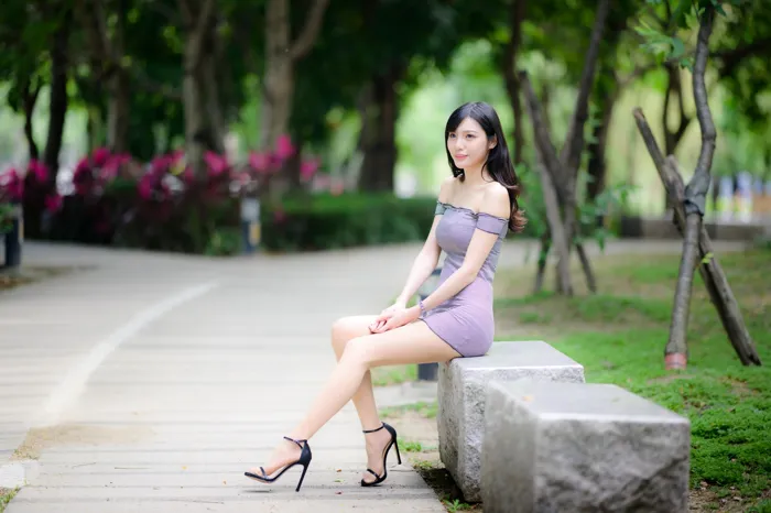 [Mzsock] NO.224 Bao Stockings and High Heels Beautiful Legs Outdoor Shot street photography#[79P]-6