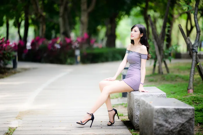 [Mzsock] NO.224 Bao Stockings and High Heels Beautiful Legs Outdoor Shot street photography#[79P]-8