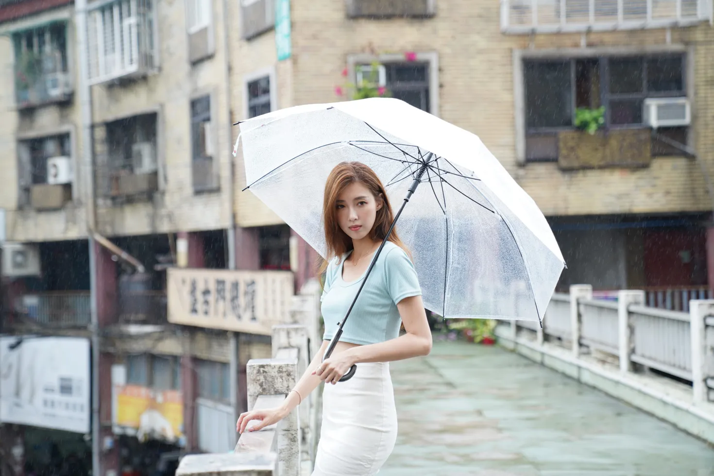 [Mzsock] NO.129 Liao Tingqi’s midriff-revealing short skirt shows off her beautiful legs street photography#[99P]-1