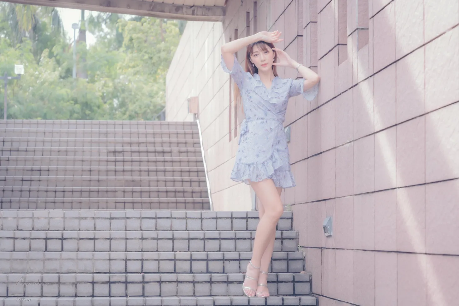 [Mzsock] NO.197 Peng Xuan dress, short skirt, high legs and beautiful legs street photography#[58P]-4