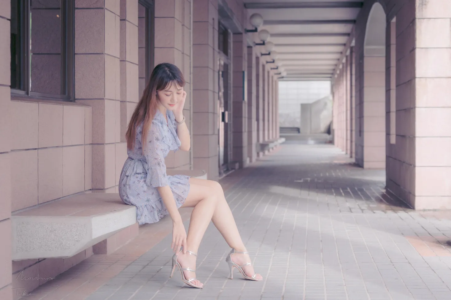 [Mzsock] NO.197 Peng Xuan dress, short skirt, high legs and beautiful legs street photography#[58P]-6