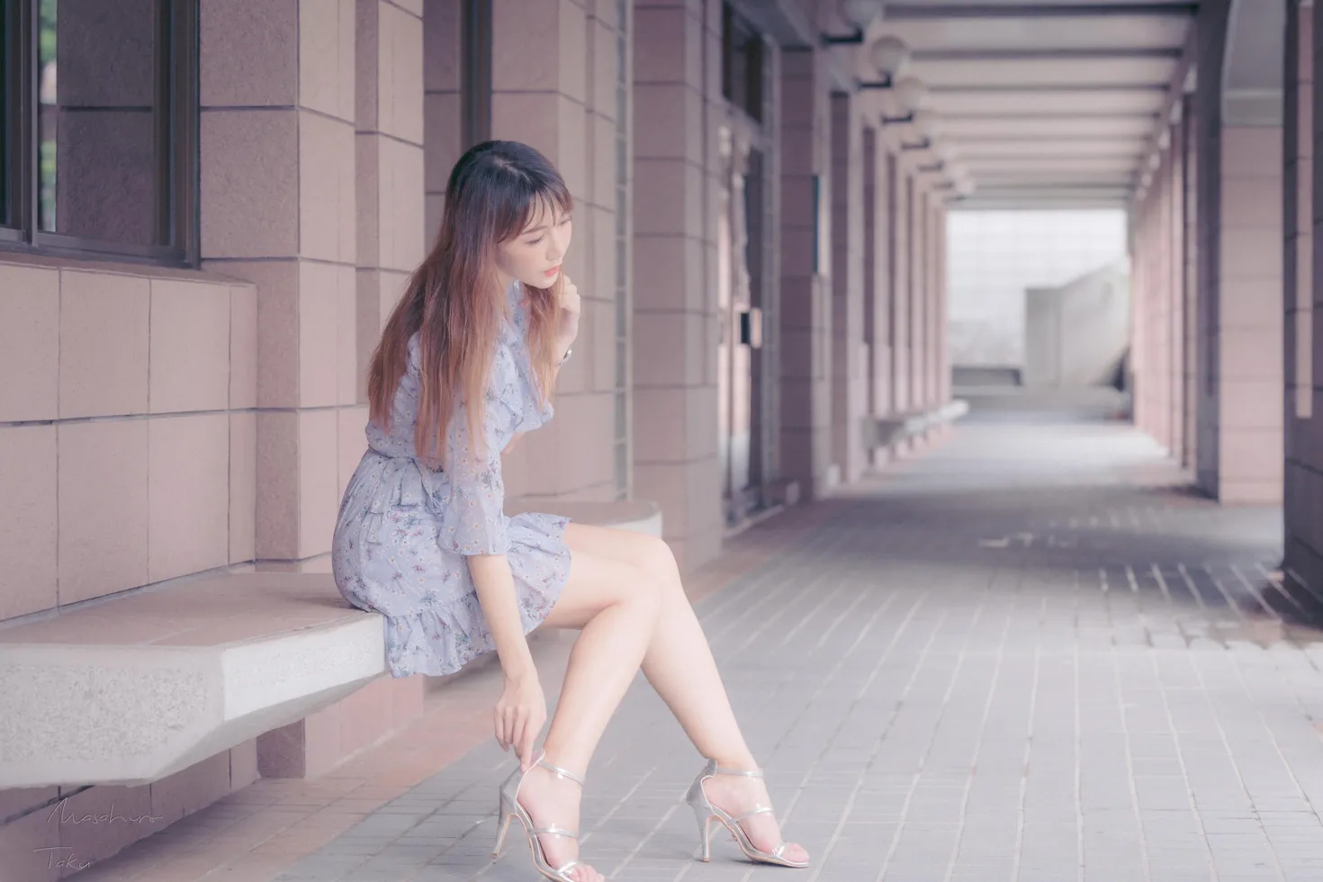 [Mzsock] NO.197 Peng Xuan dress, short skirt, high legs and beautiful legs street photography#[58P]-8