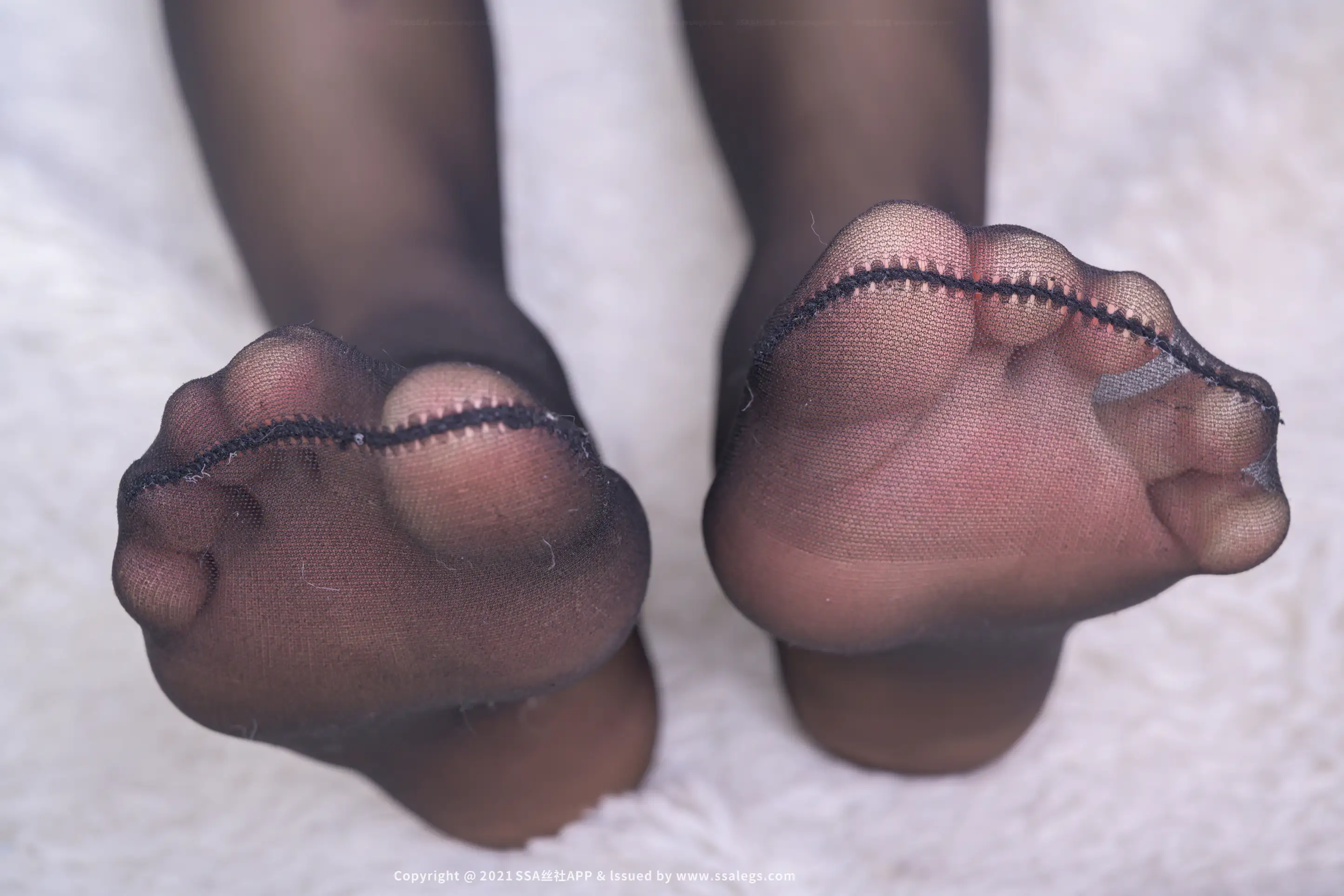 [Mzsock] NO.727 Leg model Dandan’s black silk feet (Part 2) silk club#[119P]-7