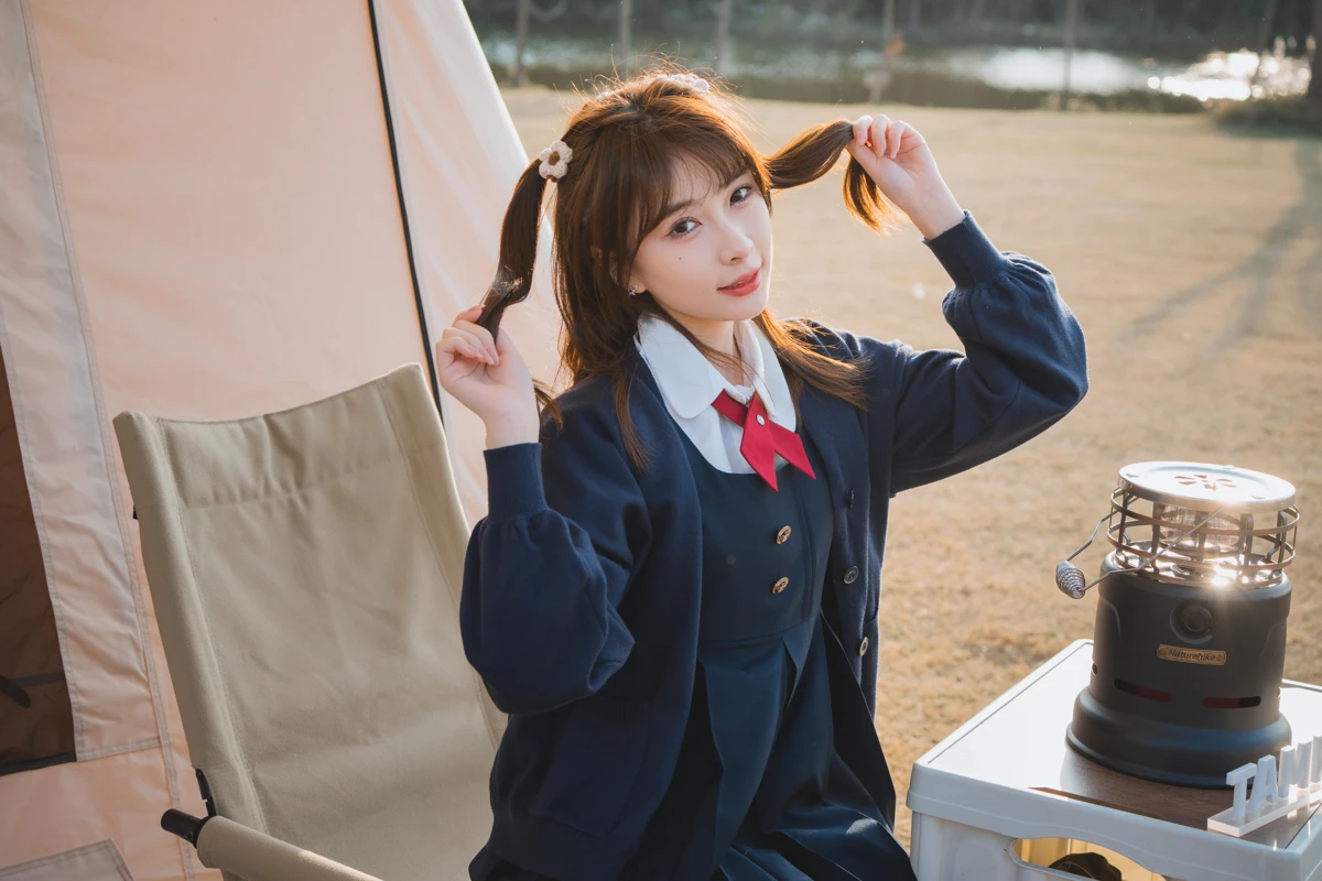 [YITUYU] 2022.12.23 Vol.2742 – Let’s go camping together! Tsubaki is sleepwalking#[23P]-9