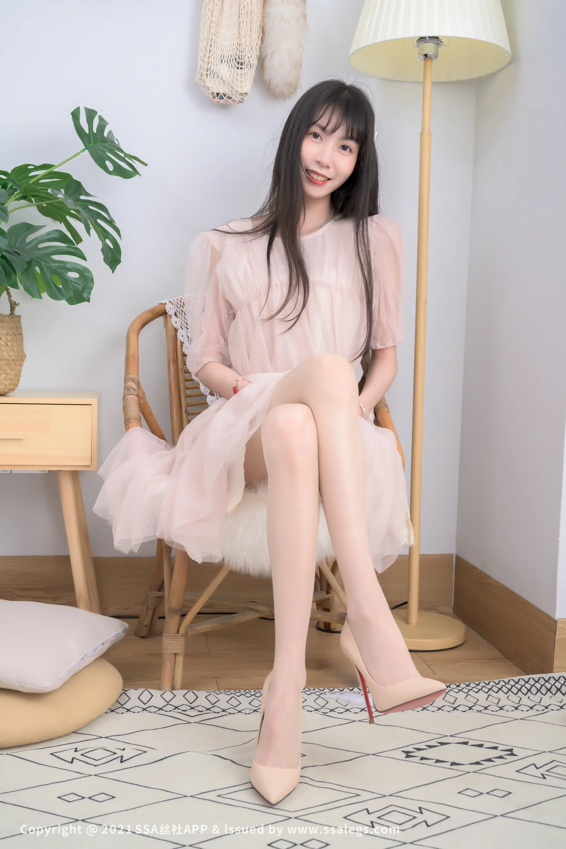 [Mzsock] NO.764 Model’s flesh-colored shiny crotchless stockings (Part 1) silk club#[124P]-5