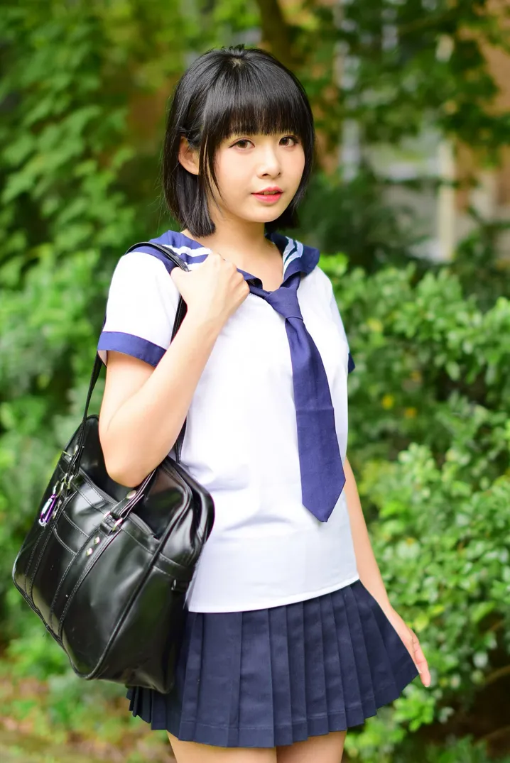 [Mzsock] NO.171 Hailin student uniform street photography#[73P]-9