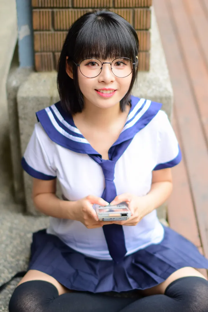 [Mzsock] NO.171 Hailin student uniform street photography#[73P]-8