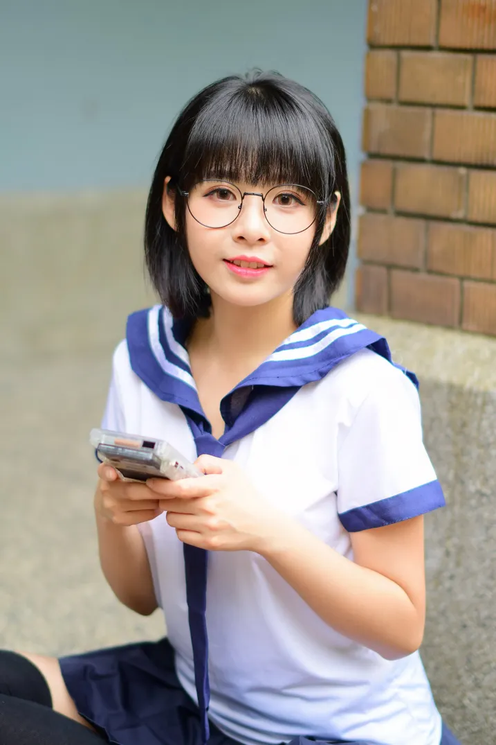 [Mzsock] NO.171 Hailin student uniform street photography#[73P]-9