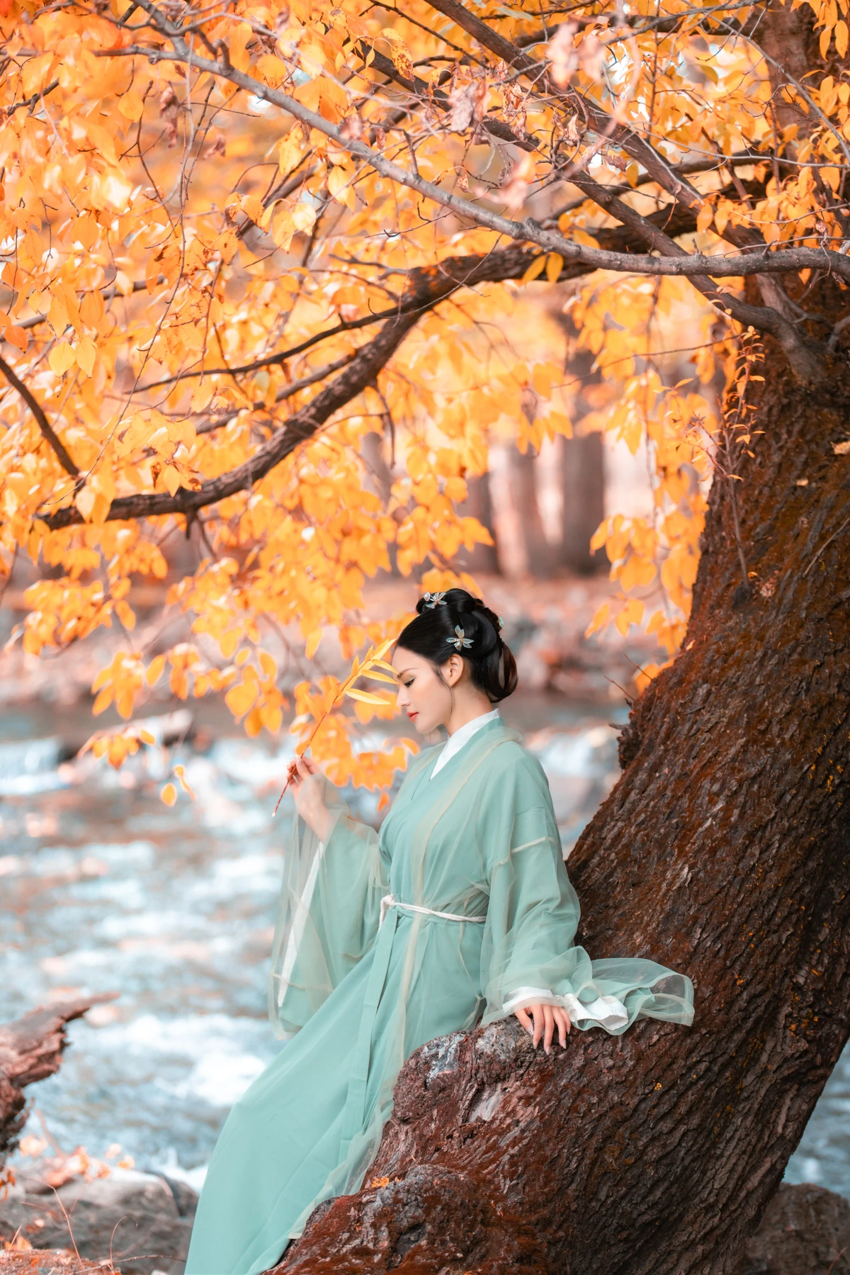 [YITUYU] 2023.02.09 Vol.3006 Autumn leaves gradually turn red Xie Aling#[28P]-7