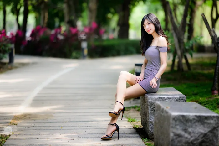 [Mzsock] NO.045 Bao Stockings and High Heels Beautiful Legs Outdoor Shot street photography#[79P]-10