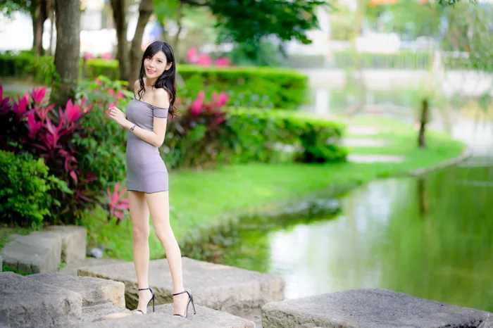 [Mzsock] NO.045 Bao Stockings and High Heels Beautiful Legs Outdoor Shot street photography#[79P]-5