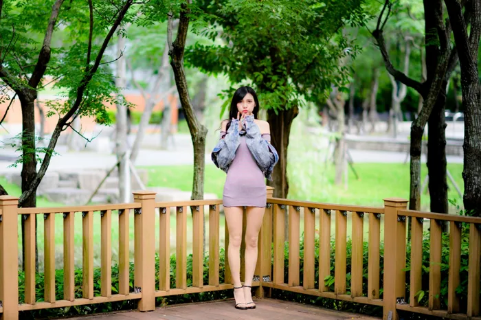 [Mzsock] NO.045 Bao Stockings and High Heels Beautiful Legs Outdoor Shot street photography#[79P]-1