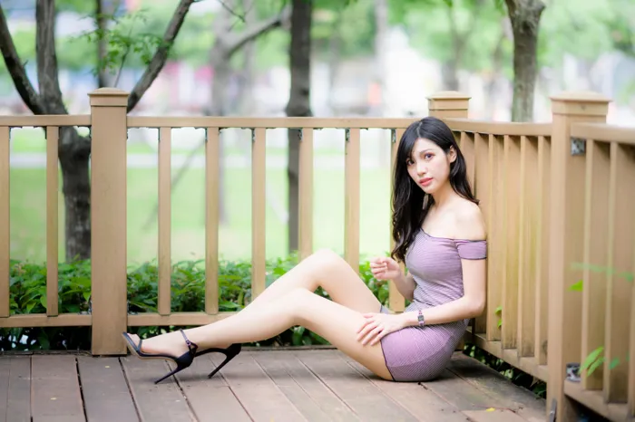 [Mzsock] NO.045 Bao Stockings and High Heels Beautiful Legs Outdoor Shot street photography#[79P]-8