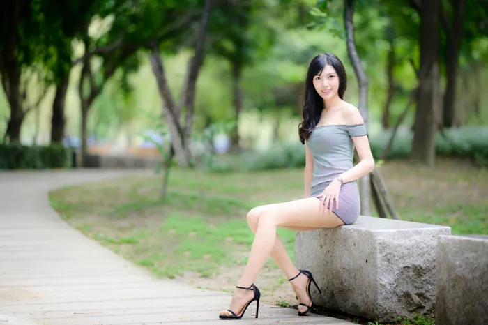 [Mzsock] NO.045 Bao Stockings and High Heels Beautiful Legs Outdoor Shot street photography#[79P]-9