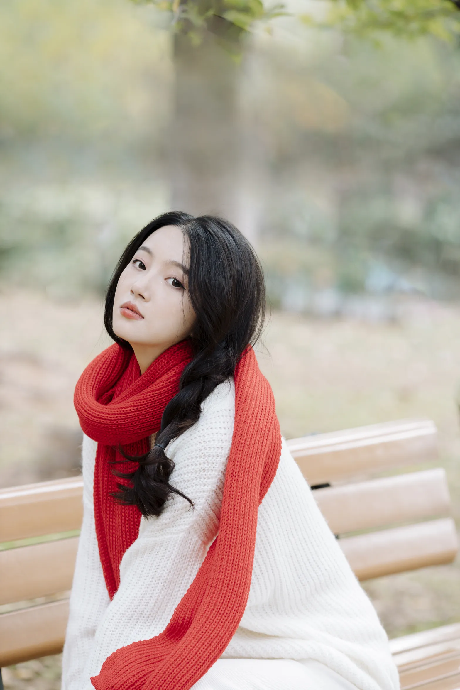 [YITUYU] 2022.12.05 Vol.2604 – Red Warm Winter ghost beard#[46P]-7