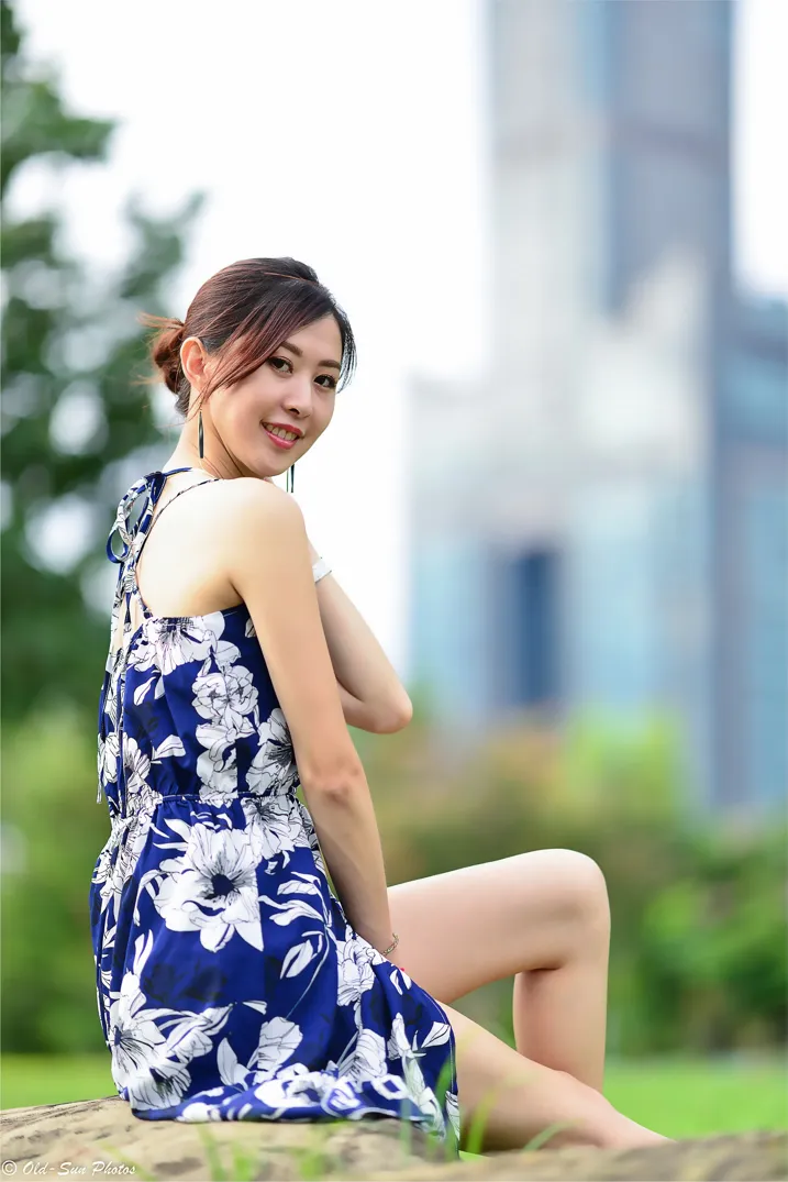 [Mzsock] NO.196 Zhao Tingting dress with cool and high legs street photography#[105P]-6